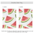 thumbnail image 4 of Yayeee Garden Flag 12" x 18" Double Sided Outdoor Yard Lawn Holiday Decorations, Cartoon Watermelon, 4 of 6