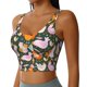 thumbnail image 2 of Fotbe Roosters and Chicks Sujetador Deportivo Largo sin Aros para Mujer con Almohadillas y Soporte Medio, Transpirable y Absorbente, Camiseta Tipo Chaleco o Tank Top-Medium, 2 of 8