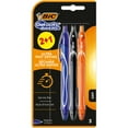 thumbnail image 1 of BIC Gel-ocity Rollerball Pens, Gel Ink, Medium Point, 0.7mm, Assorted Ink Colors, 3 Count, 1 of 4