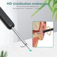 thumbnail image 3 of LNGOOR  Ear Wax Removal with Camera  1296P HD Wireless Earwax Remover Tool with 6 LED Lights and 8 Ear Pick Kit  Ear Cleaner for iOS & Android (Black), 3 of 8