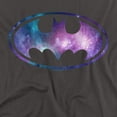 thumbnail image 2 of Batman Galaxy Signal Women's T Shirt, Charcoal, 2X-Large, 2 of 6