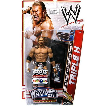 WWE Wrestling Best of PPV Triple H Action Figure (Triple H Best Pedigree)