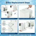 thumbnail image 6 of Garvee No Installation RO Water Filter 600GPD Reverse Osmosis Water Filter System Countertop Purifier with Smart Faucet & Real-Time TDS Display, 6 of 12