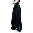 thumbnail image 5 of CAIXIA Teen Girls Sweatpants Wide Leg High Waist Sweat Pants with Pockets, 5 of 5