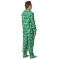 thumbnail image 3 of Peanuts Mens' Christmas Snoopy Charlie Brown Button Sleep Pajama Set, 3 of 5