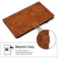 thumbnail image 5 of Dteck Wallet Case For Samsung Galaxy Tab A 10.1 SM-T510 (2019 Released) 10.1 inches,Magnetic Folio Retro Leather Card Holder Cover Kickstand Shockproof Protective,Brown, 5 of 6