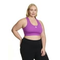 thumbnail image 2 of Reebok Women's and Women's Plus Medium Impact Stronger Sports Bra with Mesh Panel and Removable Cups, Sizes XS-4X, 2 of 4