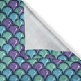 thumbnail image 5 of Ambesonne Fish Grommet Curtain, Dragonscale Ornate Motif, 50" x 84", Blue Violet Sea Green, 5 of 6