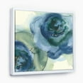 thumbnail image 1 of Blue Floral Poppies V - Cottage Framed Canvas, 1 of 3