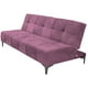 thumbnail image 2 of Sofa Cama Reclinable El Bazar Store New York Terciopelo Rosa Futón 3 posiciones Sala, 2 of 7