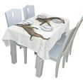 thumbnail image 3 of EREHome Two Rabbits Tablecloth 52x70 inches, 3 of 4