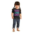 thumbnail image 4 of Christian Faith Jesus Loves You Toddler Boy Girl T Shirt Infant Toddler Brisco Brands 4T, 4 of 5