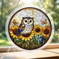 thumbnail image 5 of Acrylic Suncatcher Jigsaw Puzzle, 7.48 Inch Acrylic Sun Catcher Puzzle Kit Home Decor for Doors Garden & Window Hanging, DIY Suncatcher Kits for Adults, 5 of 8