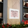 thumbnail image 6 of Scripture Walls Never Alone Joshua 1:9 Pink Bible Verse Canvas Christian Wall Art Ready to Hang Unframed, 6 of 18