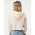 thumbnail image 3 of Independent Trading Co. Womens Lightweight Crop Hooded Sweatshirt, 3 of 5