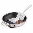 thumbnail image 6 of Mainstays 12" Hybrid Tri-Ply Stainless Steel Wok, 6 of 9