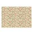 thumbnail image 1 of Fruits Cutting Board, Healthy Refreshing Fruit from Orchard Abstract Cartoon Drawing Organic, Decorative Tempered Glass Cutting and Serving Board, Large Size, Apple Green Beige Red, by Ambesonne, 1 of 1