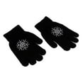thumbnail image 2 of 2 pares de Guantes de patinaje sobre Sharpla Guantes elásticos para niños Guantes de punto para niños, 2 of 8