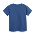 thumbnail image 6 of NAISIBABY Kids Boys Graphic Tee, Comfy Short Sleeve Crew Neck Cotton Casual T-Shirt Navy 2-3T, 6 of 7
