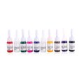 thumbnail image 2 of Juego de tintas para tatuajes de cejas Microblading - 10 colores vibrantes para maquillaje permanente, 2 of 10