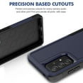 thumbnail image 2 of Defender Case for Samsung Galaxy A52 4G/5G Heavy Duty 1 in 1 Design Rugged Full Body Dustproof Shockproof Bumper Non-Slip Protective Cover,Blue,For Galaxy A52 4G/5G, 2 of 10