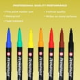 thumbnail image 4 of Sakura Permapaque Paint Markers - Assorted Colors - 1.0 mm Markers Pens - 7 Pack, 4 of 7