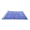 thumbnail image 2 of Ahgly Company Machine Washable Indoor Rectangle Persian Blue Traditional Area Rugs, 2' x 3', 2 of 4