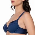 thumbnail image 3 of Brasier Vassarette para Dama, con Mix de Telas Encaje, Satín y Microfibra Azul Talla 32B, 3 of 5