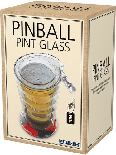 Barbuzzo Pinball Pint Glass by BARBUZZO