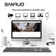 thumbnail image 2 of Inglés USGray/BlackTeclado Inalámbrico Banruo, Teclado Inalámbrico Delgado De 2 esquí esquí Gafas de esquí, 2 of 5