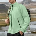 thumbnail image 2 of Veste Cargo à Manches Longues pour Hommes avec Fermeture Éclair, 2 of 5