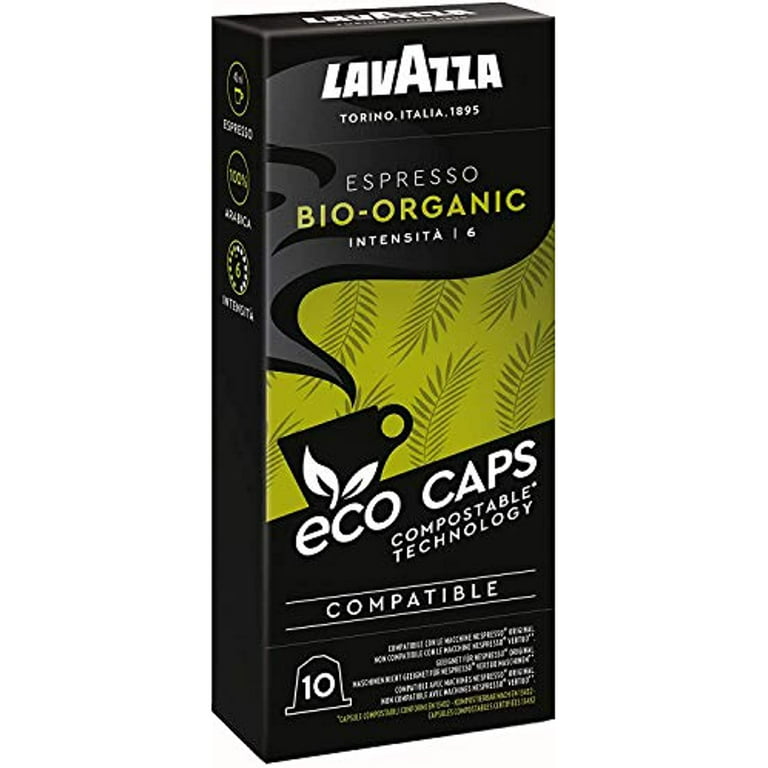 Lavazza TIERRA PLANET USDA ORGANIC Espresso Aluminum Capsules