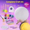 thumbnail image 5 of DIY Moon Lamp Kit Painting Kit, Cool Gifts 3D Space Moon Night Light, Arts and Crafts for Kids Ages 6 - 8, Christmas Gifts for Boys and Girls, 5 of 9