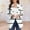 White jacket for women, variant on Usmixi 2023 Winter Womens Blazer Jacket Business Blazer Jacket for Women Fashion Striped Print Lightweight Cardigan Coat Long Sleeve Lapel Open Front Suit Outwear with Pocket Up to 65% off