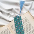 thumbnail image 6 of Kdxio Dachshund Dog Print Metal Tassel Bookmarks,Perfect Gift for Art Lovers and Bookworms Metal Bookmarks for Women, 6 of 8