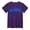 Dark Purple, variant on Womens Tee Tops Oklahoma City Letter Printed Short Sleeve Summer Crew Neck T Shirts Regular Soft Fit Casual Stylish Lightweight Tops