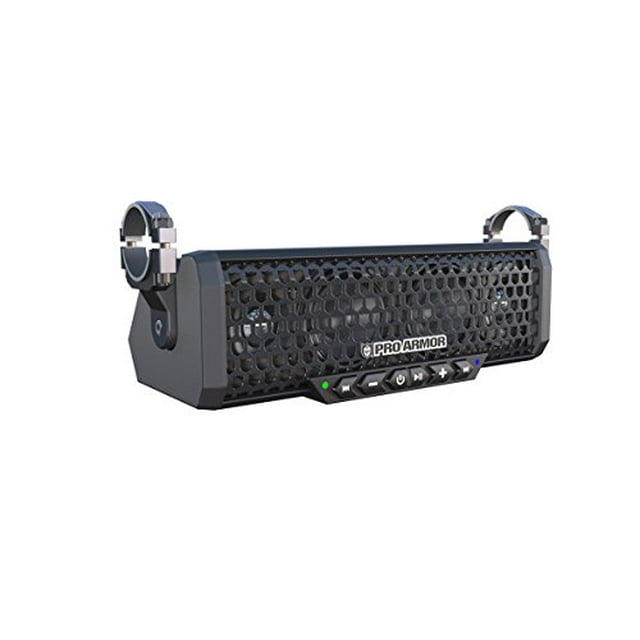 Pro Armor-AU51040 Sistema de barra de sonido Bluetooth con 4 altavoces, negro