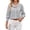 Black -AK13, variant on Women's Striped Button Down Shirts Long Sleeve Smocked Cuffed Ruffle Collar Blouses Spring Work Business Casual Tops Black L