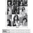 thumbnail image 2 of Pretty #1 Jennifer Love Hewitt Blanket Throw Blankets Ultra Soft Flannel Lightweight Throws for Couch, Bed, All Seasons Use 40"*50" （100 * 130cm）, 2 of 6