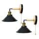 thumbnail image 3 of Lámpara de pared Lámpara de pared Lámpara de noche decorativa de estilo industrial Iluminación 2 piezas, 3 of 9