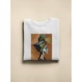 thumbnail image 3 of Pastell Side Profile Portrait Sweatshirt Women -David Coleman Jr Designs, Female Large, 3 of 4