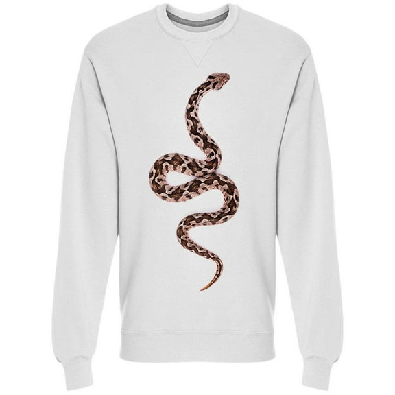 Viper Snake: Common Sweatshirt Men -Image by Shutterstock, Male Small