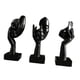 thumbnail image 5 of 3 estatuas de pensadores, figuras modernas, decoraciones de escritorio coleccionables abstractas negro, 5 of 9
