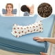 thumbnail image 4 of Funda de almohada con forma de concha de trigo sarraceno, almohada cervical, almohada lumbar para adultos, almohada para la siesta, almohada de trigo sarraceno, almohada de trigo sarraceno, 4 of 5
