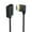 style:Right bend,Right bend, variant on HDMI-compatible 2.1 Extender Cable 8K 60Hz Gold Plated Connectors Extension Line for Gaming Monitors Optional Length