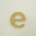 thumbnail image 2 of Package of 1, 8 Inch X 3/4" Thickness MDF Letter e in The Gotham Rounded Font, Thick, Lower Case for Art & Craft Project, Made in USA, 2 of 4