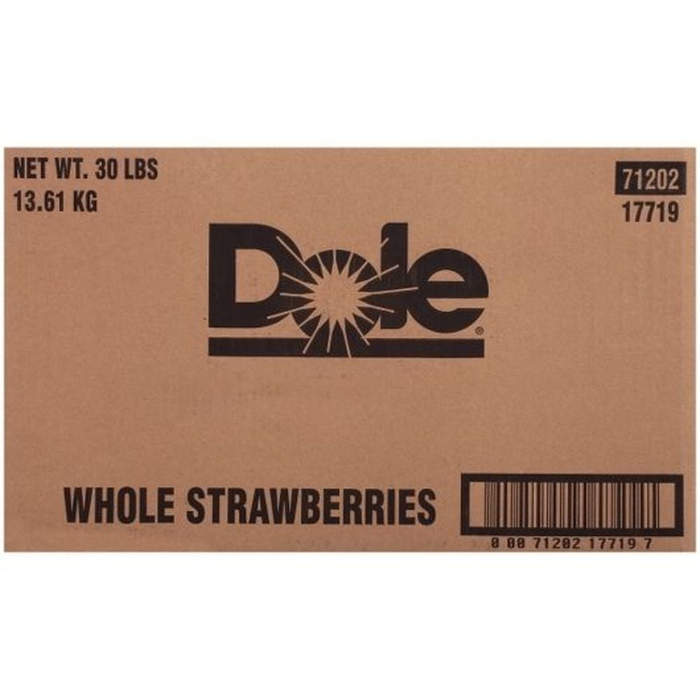 Dole Individual Quick Frozen Strawberry, 30 Pound