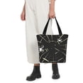 thumbnail image 5 of Pofeuu Spiders On The Web Print Women Fashion Shoulder Handbags Top Handle Satchel Bags Tote Shoulder Shopping Bag Stylish Canvas Tote Bag, 5 of 6