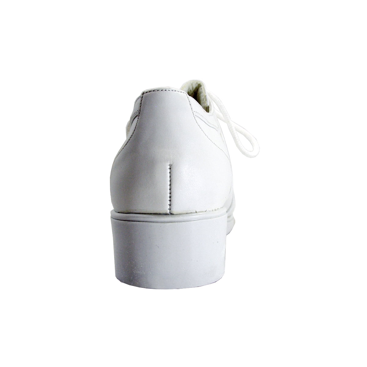 24 HOUR COMFORT Carmel Women's Wide Width Leather Lace-Up Shoes WHITE 11