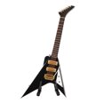 thumbnail image 4 of Mini Guitar Model, Decoration Lifelike 7.3in Black Miniature Electric Guitar Exquisite  for Home, 4 of 7